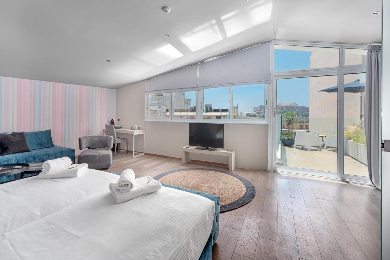 Aeolos Luxury Suites Atenas Exterior foto
