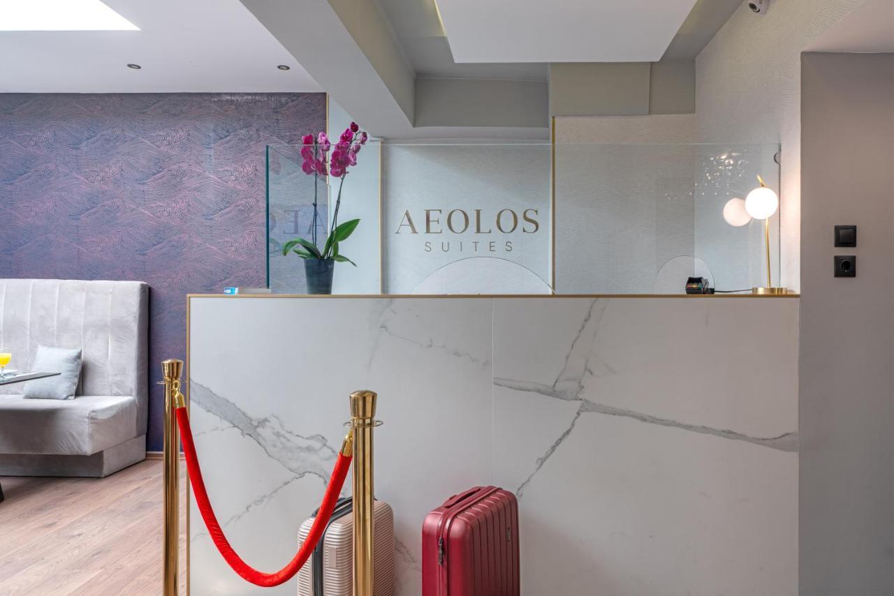 Aeolos Luxury Suites Atenas Exterior foto